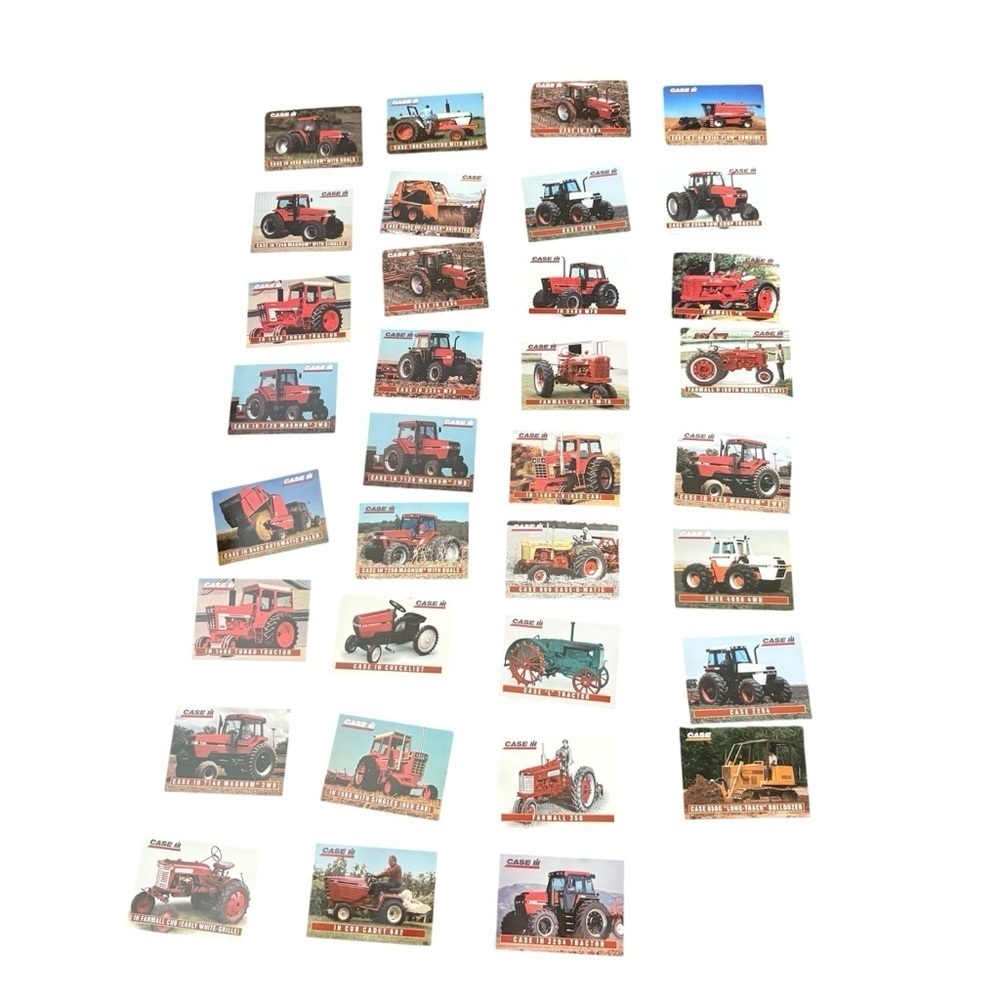 Ertl Harvest Heritage Trading Cards Case Corp Tractor Farming Agriculture